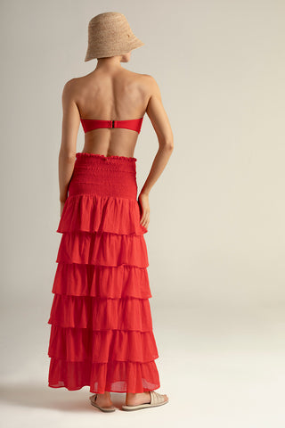 Touché Colombia, Vestido/falda larga, Ropa de playa mujer, Verano, Playa