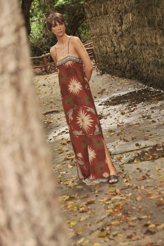 Touché Colombia, Vestido largo, Ropa de playa mujer, Verano, Playa