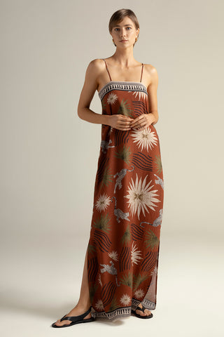 Touché Colombia, Vestido largo, Ropa de playa mujer, Verano, Playa