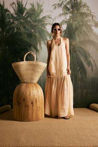 Touché Colombia, Balneaire, Vestido largo, Ropa de playa mujer, Verano, Playa, Salida de baño, Bolso