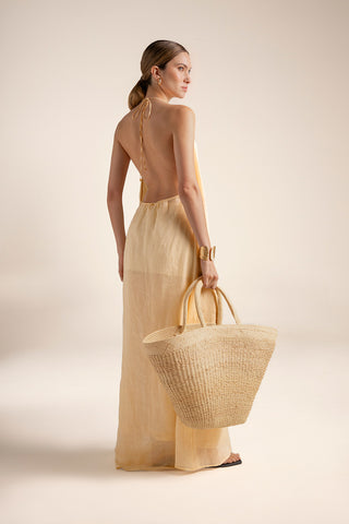 Touché Colombia, Balneaire, Vestido largo, Ropa de playa mujer, Verano, Playa, Salida de baño, Bolso