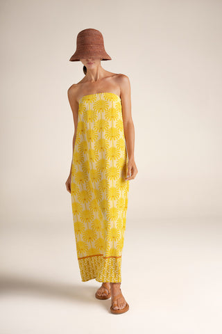 Touché Colombia, Balneaire, Vestido midi, Ropa de playa mujer, Verano, Playa, Salida de baño