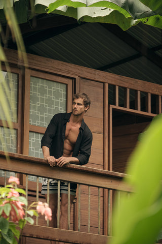 Îlot Colombia, Camisa bora bora, Camisa hombre, Pantaloneta surf, Verano, Playa, Ropa hombre