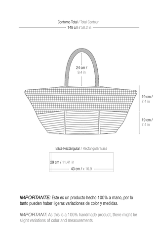 Balnéaire Colombia, Bolso, Ref. 0S34B53, Salida de baño, Ropa de playa, Accesorios, Bolsos, Ropa playa mujer Touché, Verano