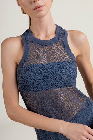 Balnéaire Colombia, Cover up largo, Ref. 0A30A53, Salida de baño, Ropa de playa, Túnicas, Producto ECO, Ropa playa mujer Touché, Verano