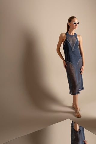 Balnéaire Colombia, Cover up largo, Ref. 0A30A53, Salida de baño, Ropa de playa, Túnicas, Producto ECO, Entero escote profundo, Ref. 0E20A53, Enteros, Ropa playa mujer Touché, Verano