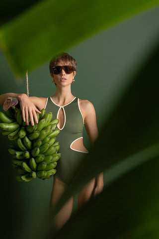 Balnéaire Colombia, Entero trikini, Vestidos de baño mujer, Playa, Verano
