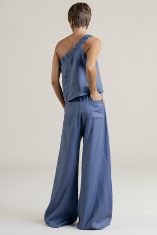 Balnéaire Colombia, Top manga corta, Ref. 0A34A53, Producto ECO, Pantalón, Ref. 0A35A53, Salida de baño, Ropa de playa, Camisas, Pantalones,  Ropa playa mujer Touché, Verano