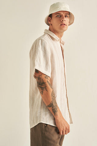 Îlot,Camisa, Ref. SH64032, Lino, Camisas