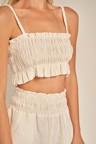 Balneaire, Top con nido de abejas, Ref. 0A96023, Ropa de playa, Camisas