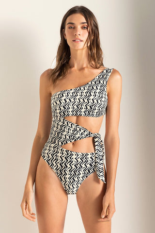 Balneaire, Entero un hombro, Ref. 0E71021, Vestidos de baño, Enteros