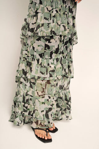 Balneaire, Falda Vestido Cintura con Nido de Abeja, Ref. 0F47022, Ropa de Playa, Faldas-Pareos