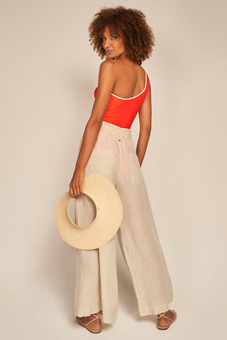 Balneaire, Pantalón en lino, Ref. 0A06023, Ropa de playa, Pantalones