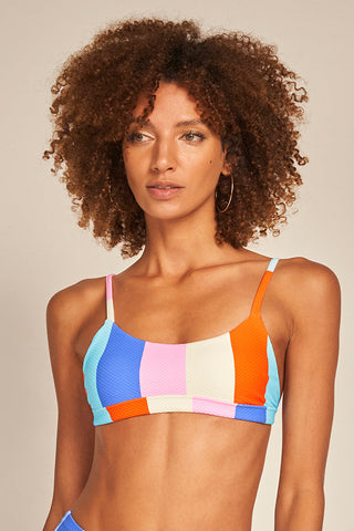 Balneaire, Top deportivo con textura, Ref. 0B21023, Vestidos de Baño, Tops Bikini