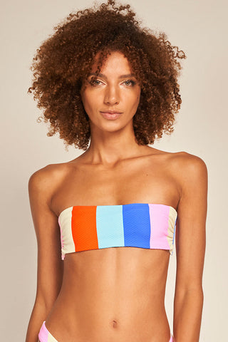 Balneaire, Top strapless con textura, Ref. 0B20023, Vestidos de Baño, Tops Bikini